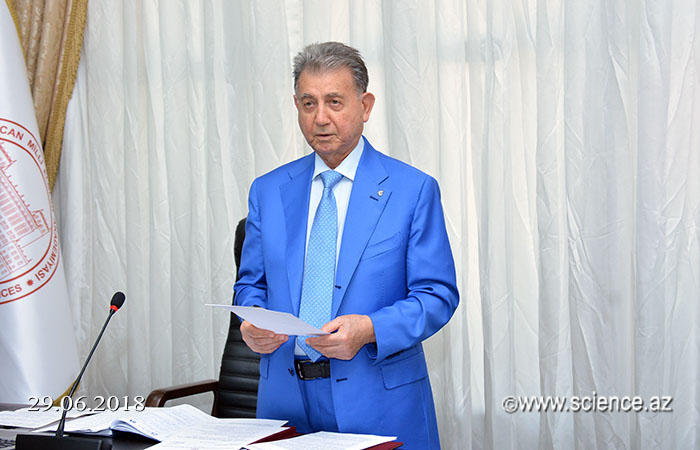 The first meeting of Presidium of ANAS was held in new composition