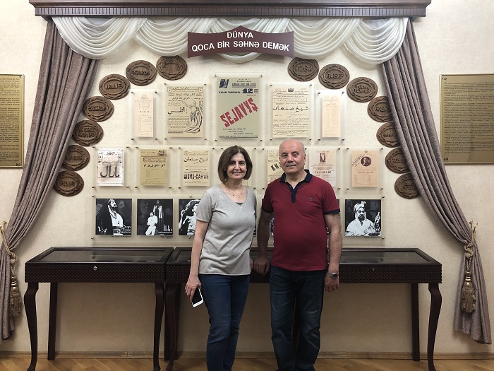 Турецкие ученые посетили Дом-музей Гусейна Джавида НАНА