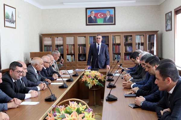 Presidium of Nakhchivan Division held next meeting
