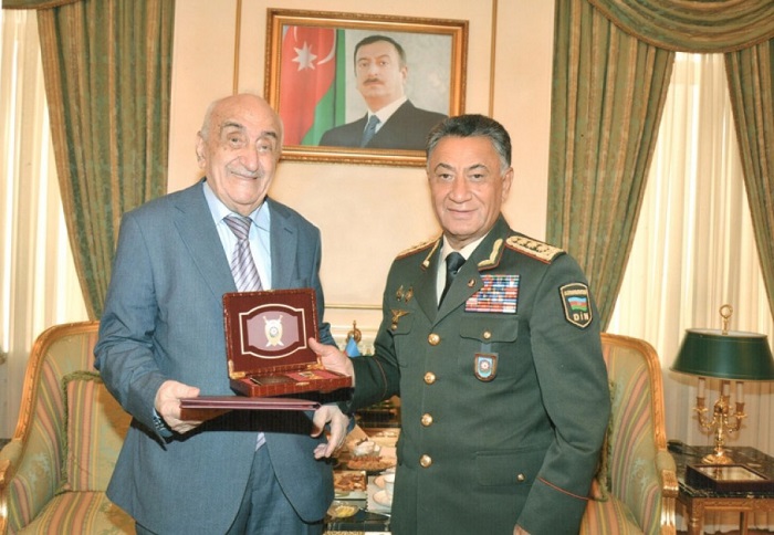 Academician Khoshbakht Yusifzadeh awarded the medal "100th anniversary of the Azerbaijani police"