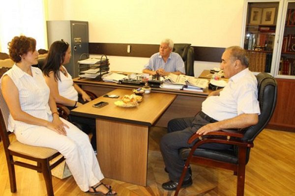 Representative of the Ministry of Culture and Tourism of Turkey visited the Folklore Institute