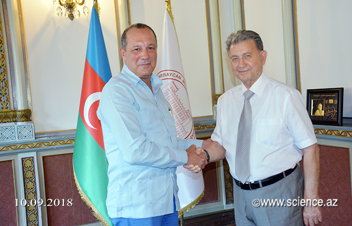 ANAS President met with the Ambassador of Cuba in our country