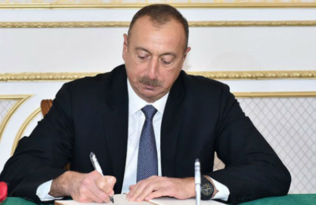 Order of the President of the Republic of Azerbaijan on awarding A.Malikov the "Glory" order
