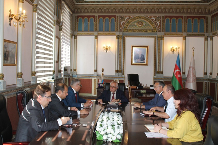 ANAS held the meeting with representatives of the company "Turkish Aerospace"