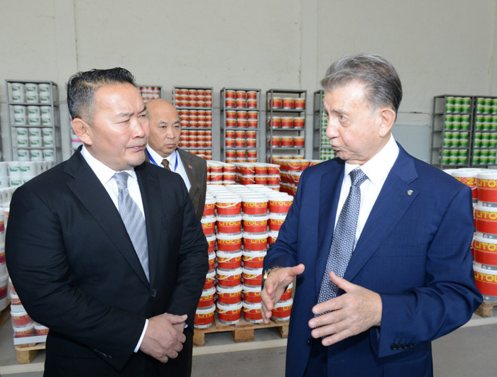 Президент Монголии ознакомился с Парком высоких технологий НАНА
