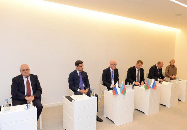 IX Azerbaijan-Russia Interregional Forum: one of the "round tables" dedicated to cooperation in the humanitarian sphere