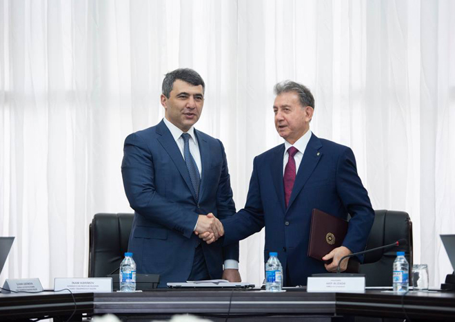 ANAS and the Ministry of Agriculture signed the Agreement of Intentions