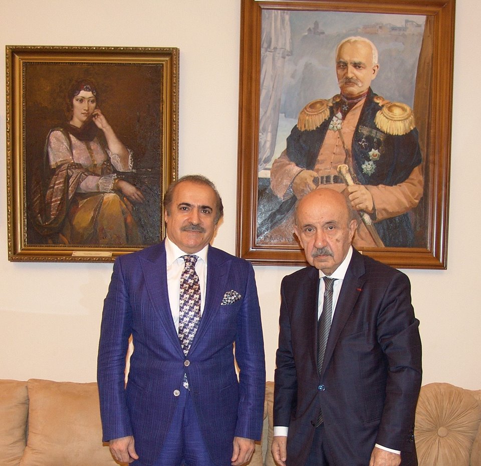 Meeting with well-known social and political figure Ramiz Abutalibov