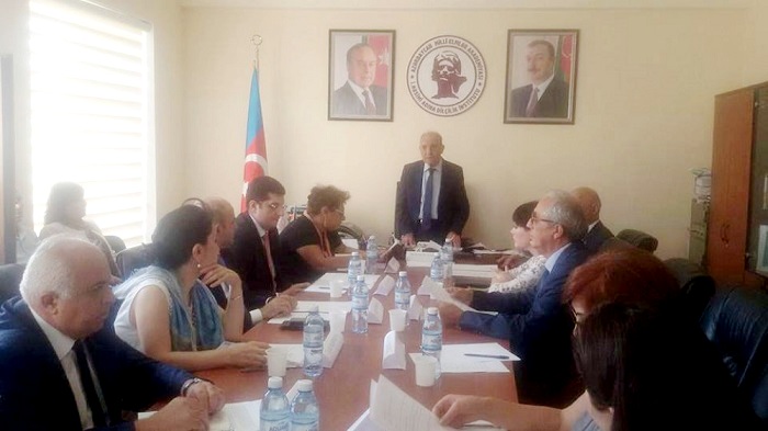 Discussed the project "Electronic platform of Azerbaijani for foreigners"