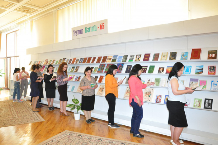 Azerbaijan National Library held exhibition “Karimli Teymur-65”