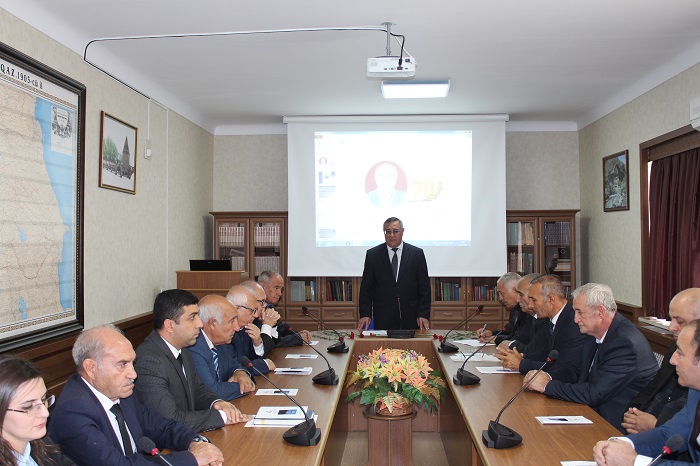 70th anniversary of prominent ethnographer Gadir Gadirzadeh held