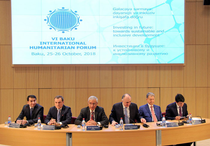 VI Baku International Humanitarian Forum: The first meeting of Foreign graduates of Azerbaijan