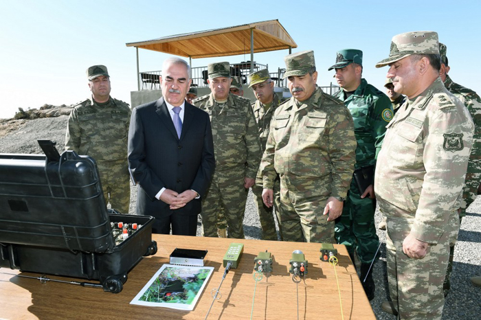 Военная техника, изготовленная НАНА совместно с Военной академией Вооруженных Сил отличилась высокими техническими параметрами