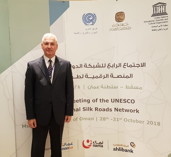 Academician Shahin Mustafayev participated at the Fourth Meeting of the UNESCO Silk Roads Online Platform International Network