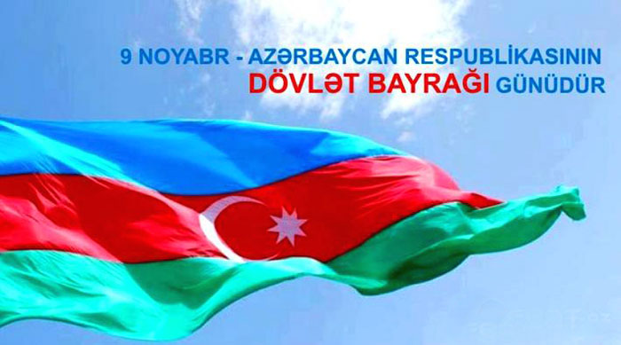 9 noyabr - Azərbaycan Dövlət Bayrağı Günüdür