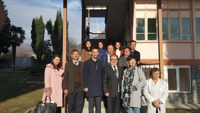 Chinese specialists visited ANAS Sheki Regional Scientific Center