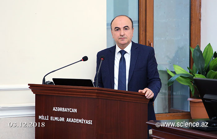 Correspondent member of ANAS A. Sadigov: Academy's masters degree program is one of the successful projects nationwide