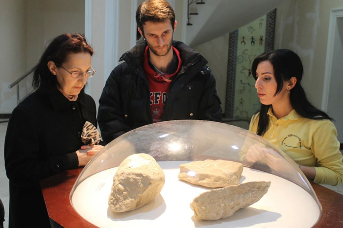 Наследники Джейхуна Гаджибейли посетили Национальный музей истории Азербайджана
