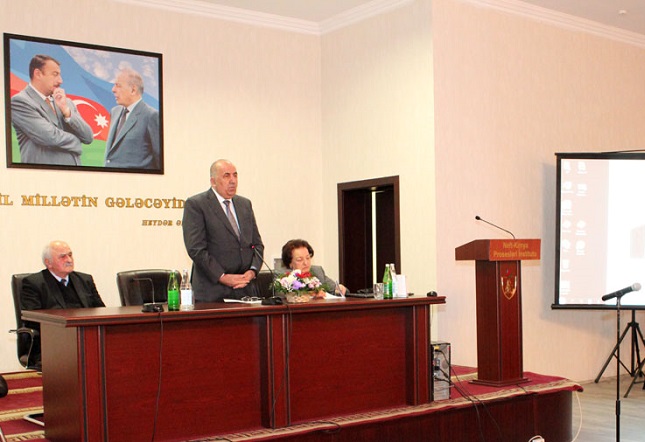 Institute of Petrochemical Processes celebrates Academician Akif Azizov’s 75th anniversary