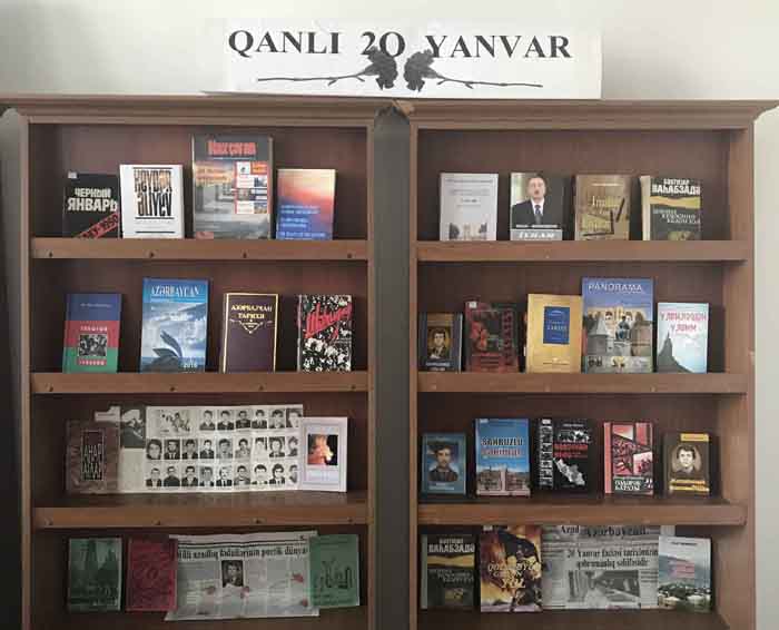 Nakhchivan Division held an exhibition dedicated to the January 20 tragedy