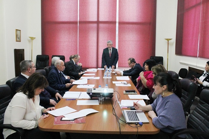 Состоялось заседание бюро Отделения гуманитарных наук НАНА