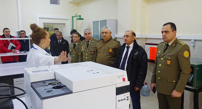Employees of the State Fire Control Service of the of Ministry of emergency situations of Azerbaijan Republic visited ANAS High Technologies Park