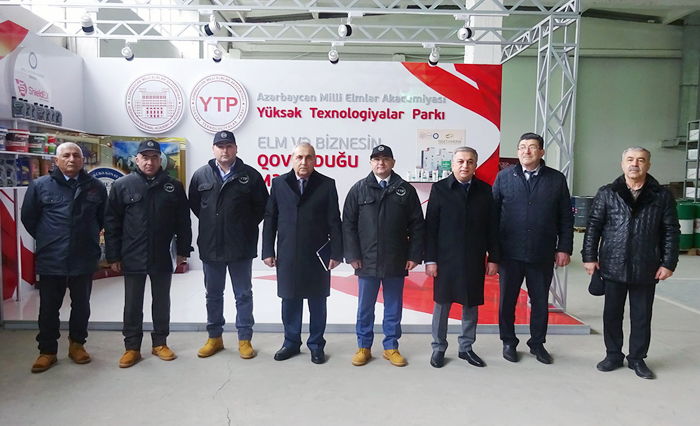 Представители Государственного агентства автомобильных дорог Азербайджана ознакомились с продукцией Парка ВТ Академии наук