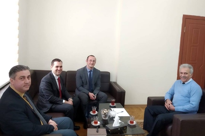US Embassy staff in Azerbaijan visited the Institute of Economy