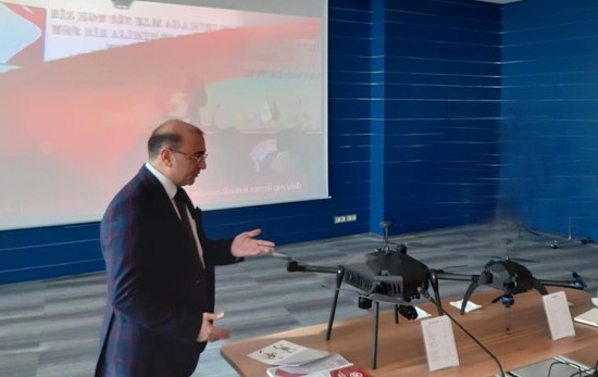 SOCAR delivered a report on the drones produced by ANAS Science and Technology Park