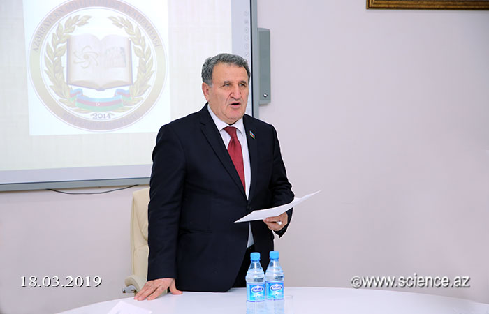 The scientific seminar on "Azerbaijan science in the modern era" held