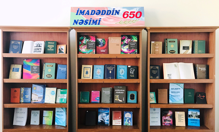 İmadəddin Nəsiminin 650 illik yubileyinə həsr olunan sərgi açılıb