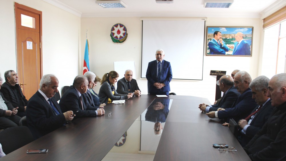 Delivered report on the prospects of geographical science in Azerbaijan