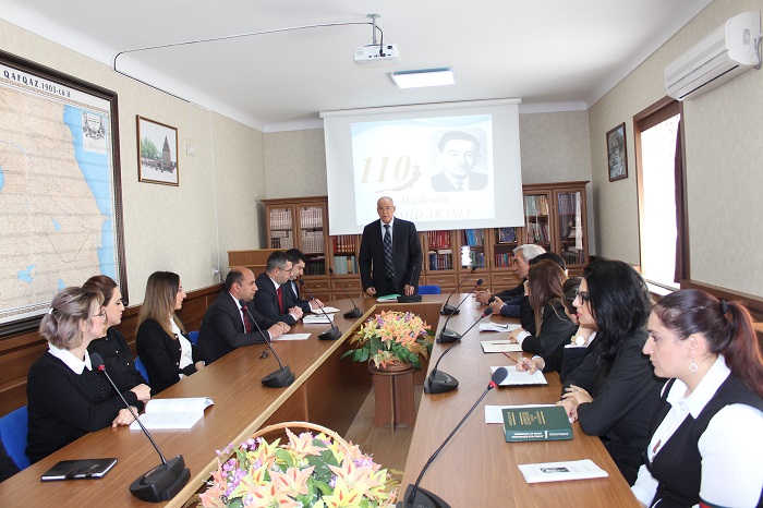 A conference dedicated to academician Hamid Arasli’s 110th anniversary held