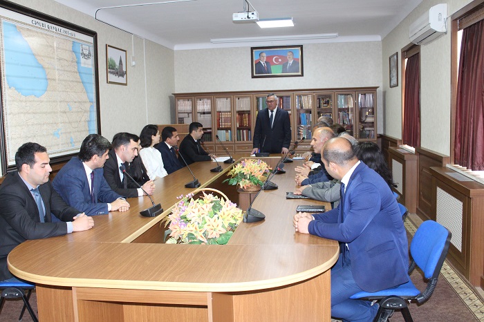 ANAS Nakhchivan Division held a meeting with the first course students of Nakhchivan State University
