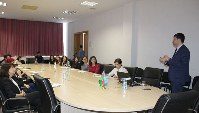 A training on "Public Relations and Media" organized for employees of the Central Scientific Library