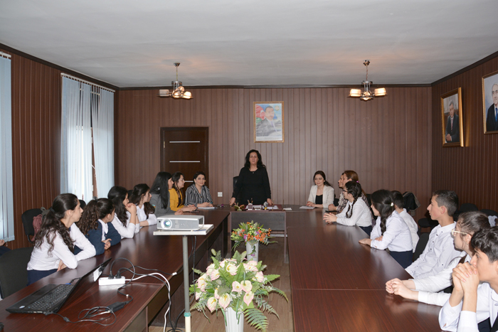 Schoolchildren were informed about the effects of radiation on biological objects
