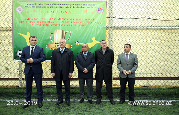 Gənc Alim və Mütəxəssislərin VI İnstitutlararası Futbol Çempionatının açılışı olub