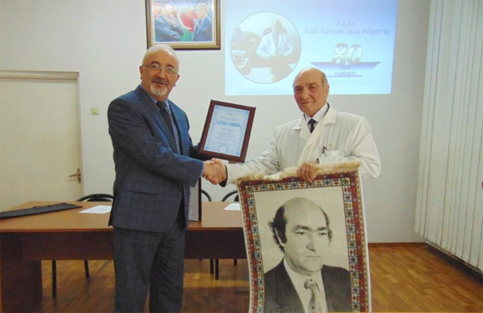 ANAS Institute of Zoology held 80th anniversary of the well-known hydrogen scientist