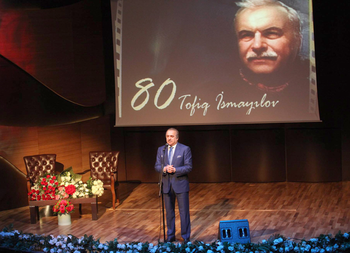 Xalq artisti Tofiq İsmayılovun 80 illik yubiley gecəsi keçirilib