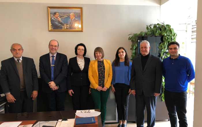 ANAS Institute of Radiation Problems held a meeting with the delegation of Center for Science and Technology in Ukraine
