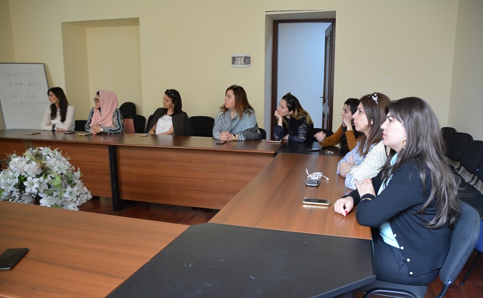 The winners of the contest "Young Women in Science" delivered a report at ANAS Institute of Physics
