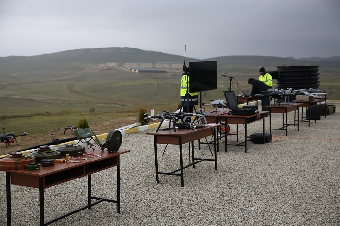 Military products of ANAS SSRC were demonstrated in joint Azerbaijan-Turkey training