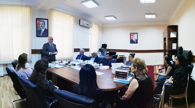 Round table on "Issues of introducing Heydar Aliyev and Imadeddin Nasimi's heritage" held in Baku