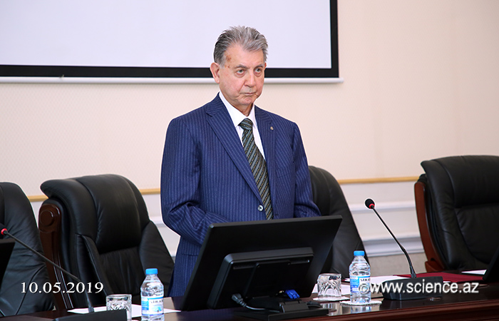 The president of ANAS met with the chairman of the Specialized masters’ dissertation defense council