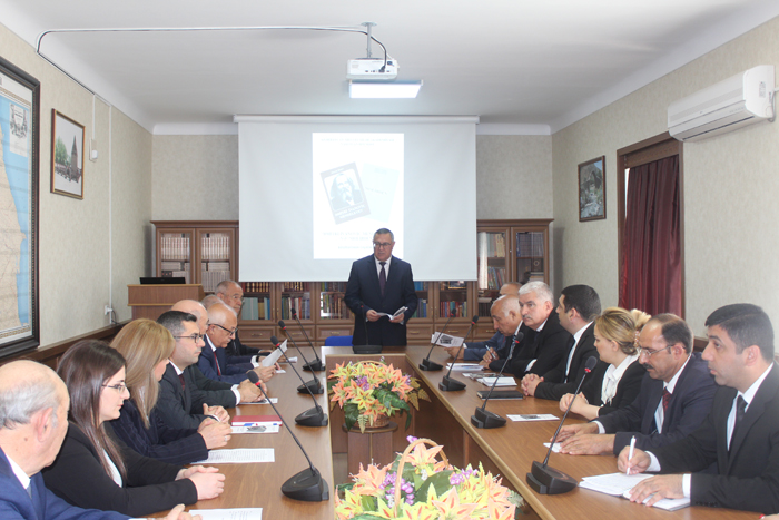 Presentation of new publications at Nakhchivan Division