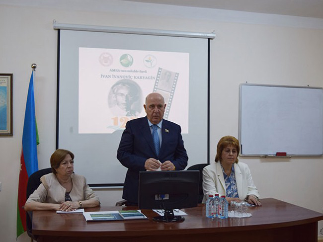 ANAS Institute of Botany honored the memory of corresponding member of ANAS Ivan Karagin