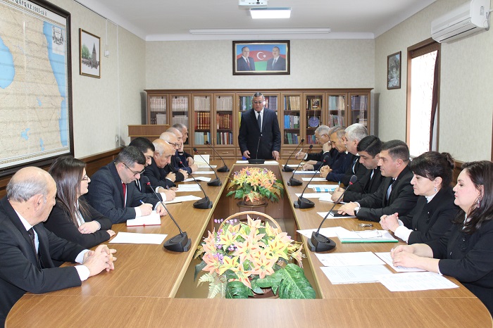 Presidium of the Nakhchivan Division discussed a number of issues