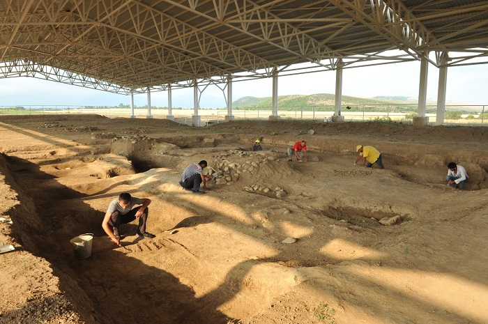 Archeological excavations are being carried out on the territory of Salbir and Antique city of Gabala