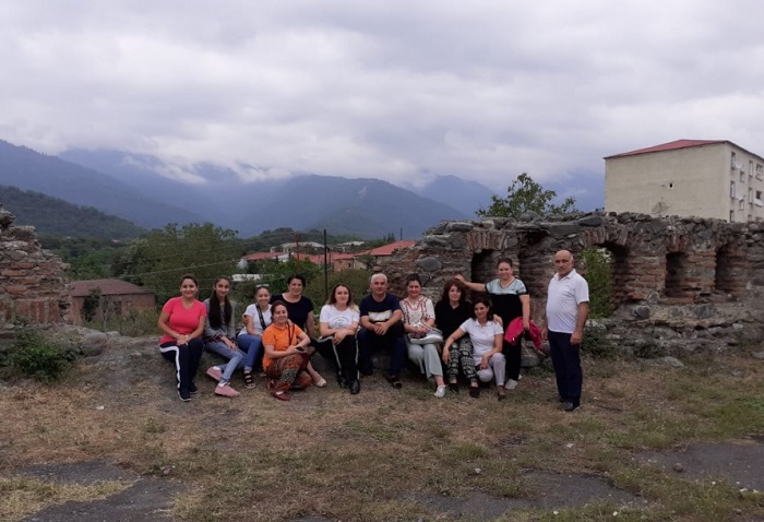 Employees of ANAS Institute of Architecture and Art visited the monuments in the North-West of Azerbaijan