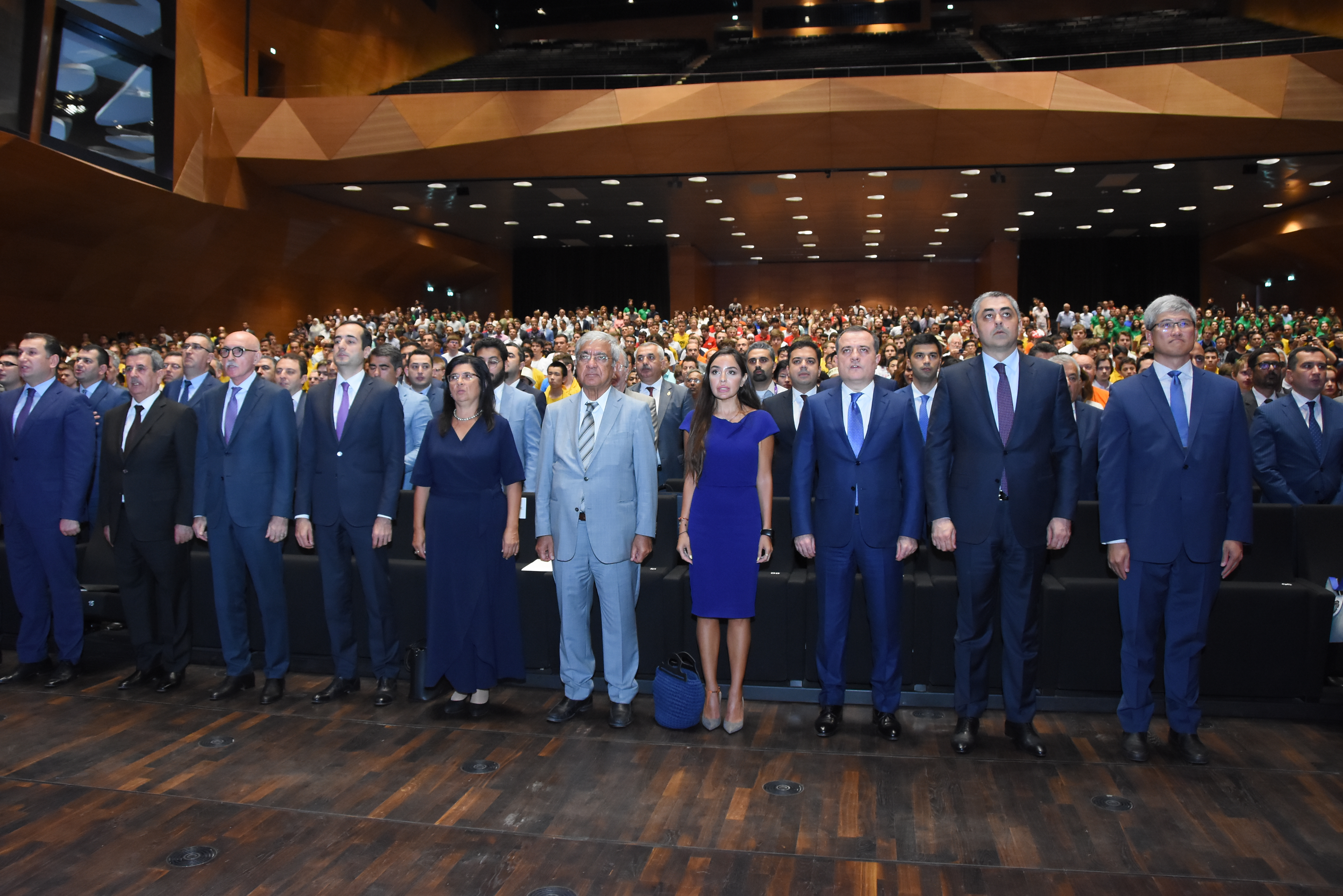 The opening ceremony of the 31st International Olympiad in Informatics
